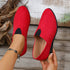 Breathable Mesh Slip - On Loafers - Loving It Shop