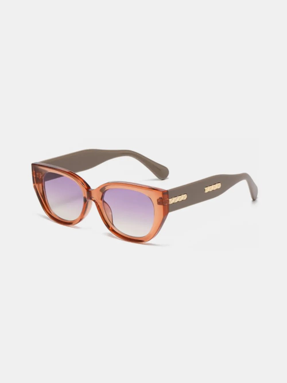 Cat Eye Polycarbonate Frame Sunglasses - Loving It Shop