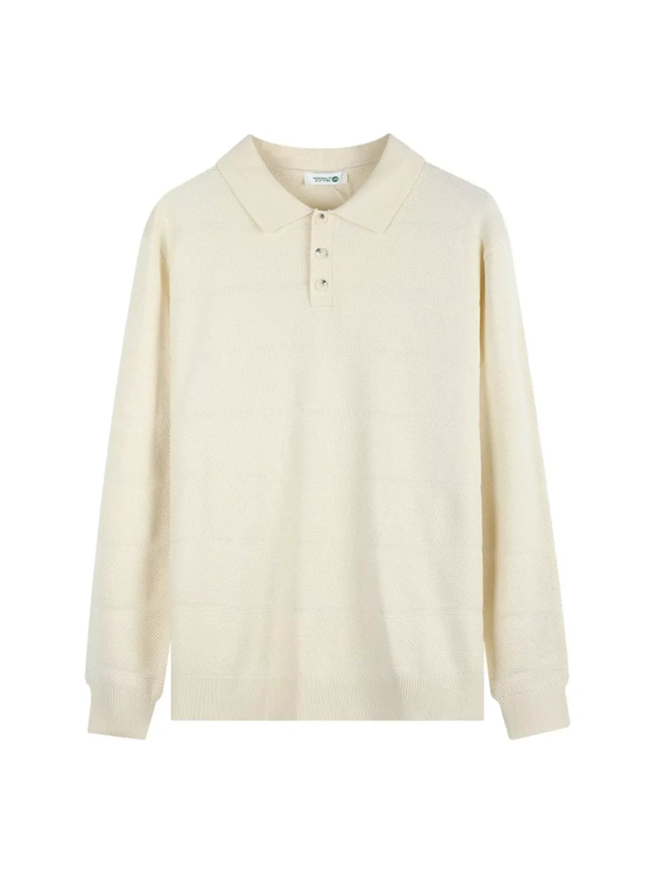 Men's Plus Size Button Detail Long Sleeve Knit Top - Loving It Shop