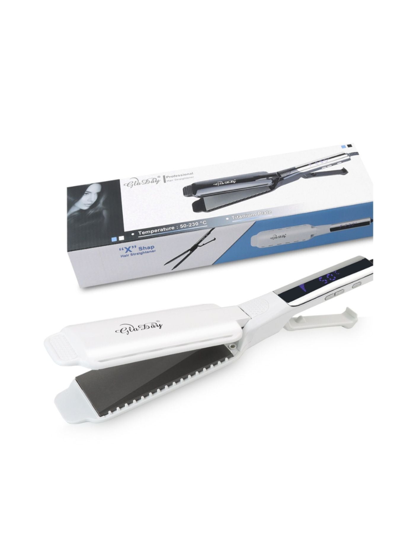 Adjustable Temperature Hair Straightener - Loving It Shop