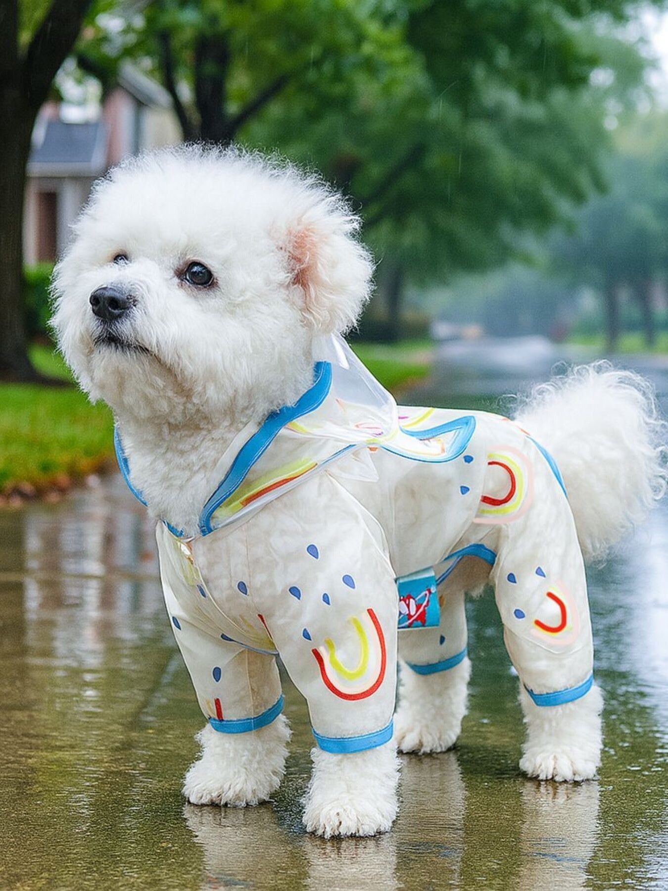 Lightweight Waterproof Pet Raincoat - Loving It Shop