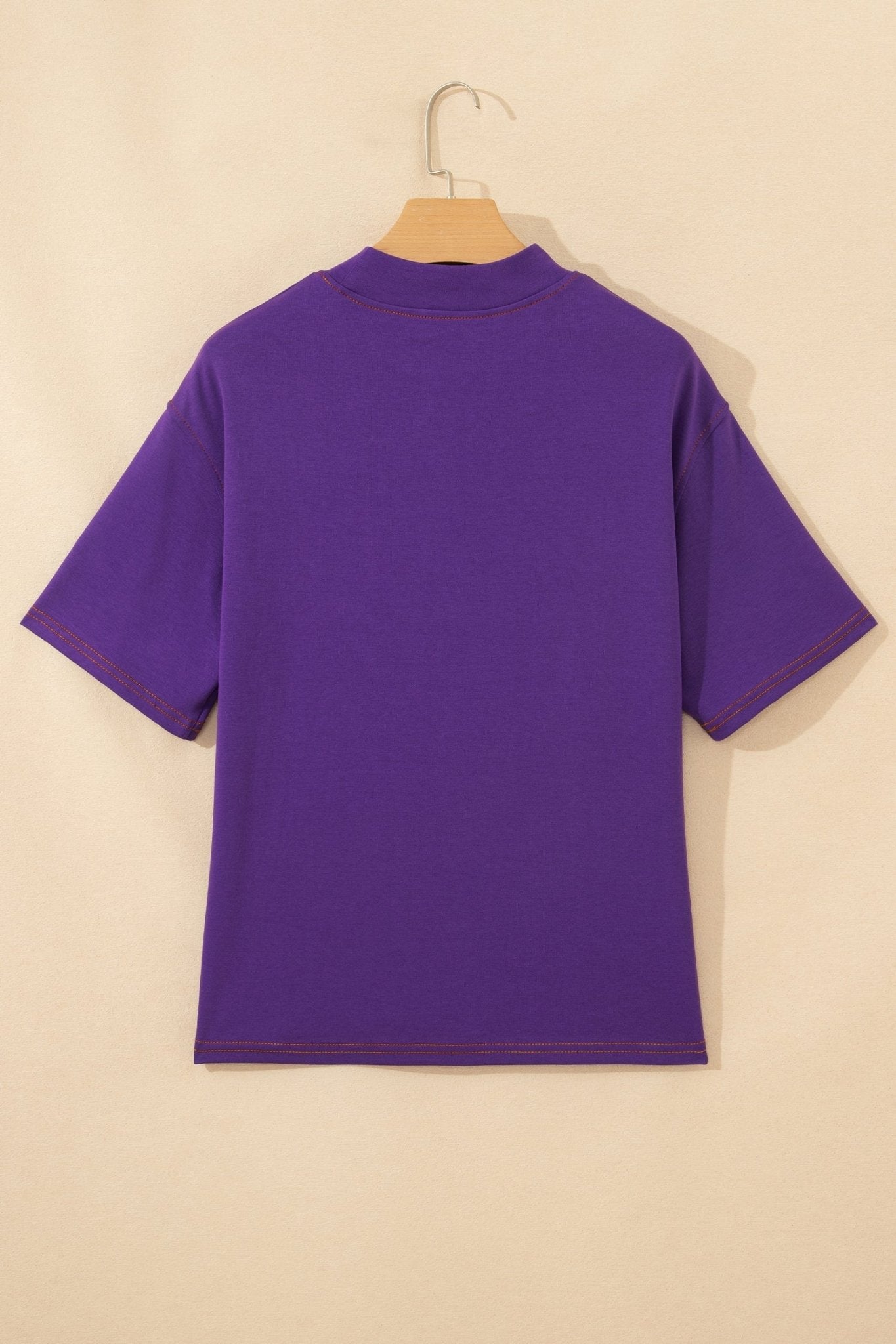 Tillandsia Purple Reversible Contrast - Stitched T-Shirt - Loving It Shop