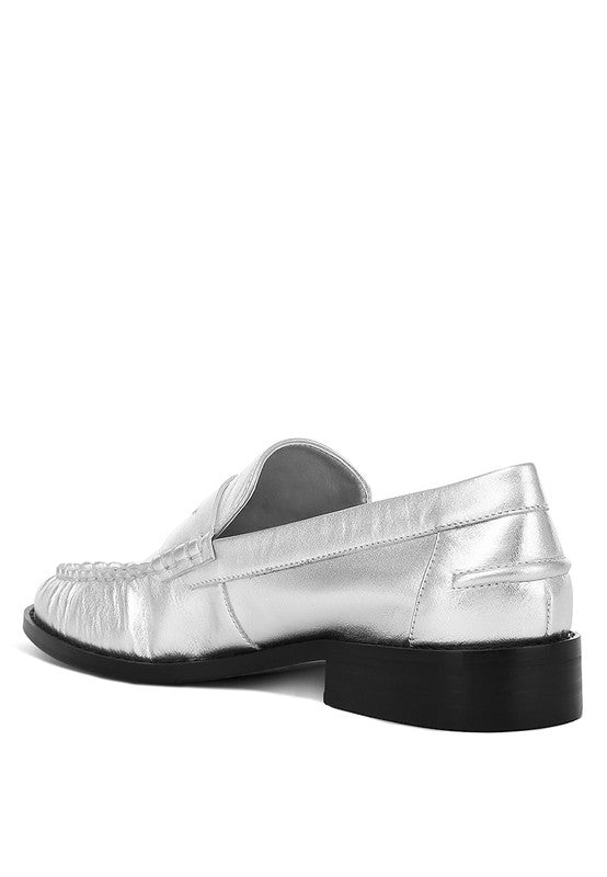 Plavia Genuine Leather Loafers - Loving It Shop