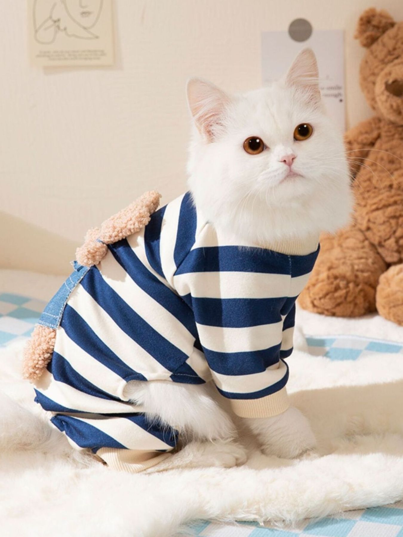 Printed Pet Jumpsuit - Loving It Shop
