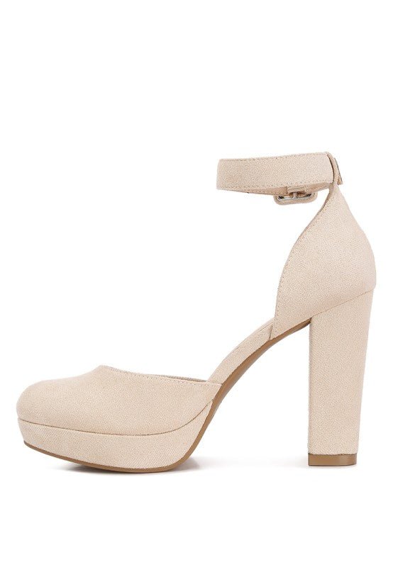 Inigo Interchangeable Ankle Strap Platform Sandals - Loving It Shop