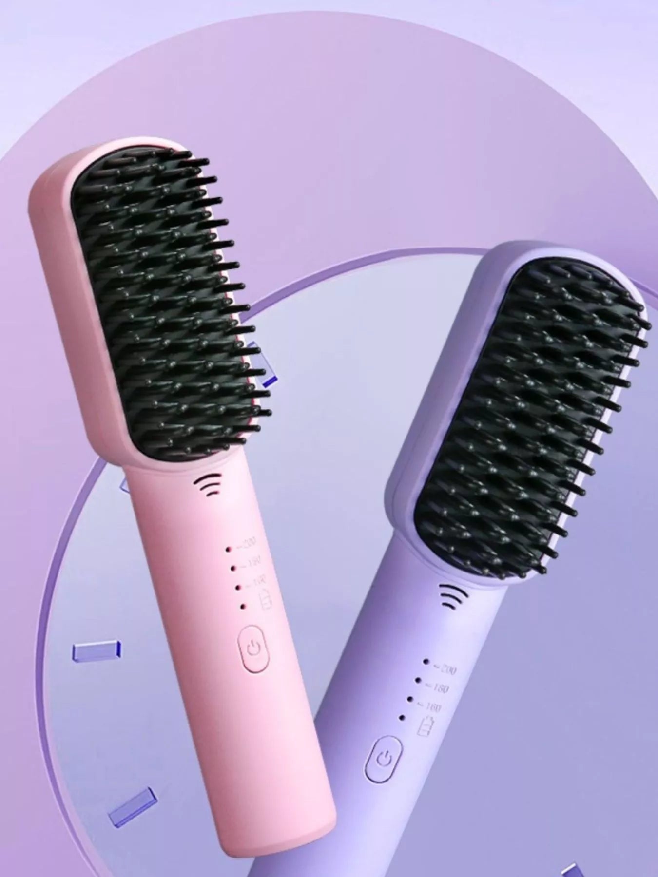 Portable Heated Hair Straightening Comb - Loving It Shop