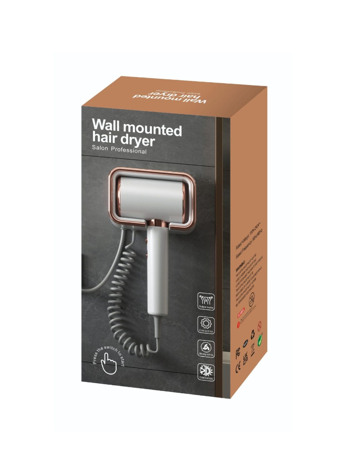 Wall - Mounted Household Hair Dryer - Loving It Shop