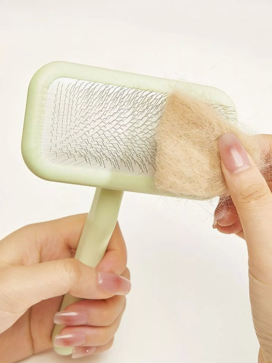 Gentle Pet Hair Remover Slicker Brush - Loving It Shop