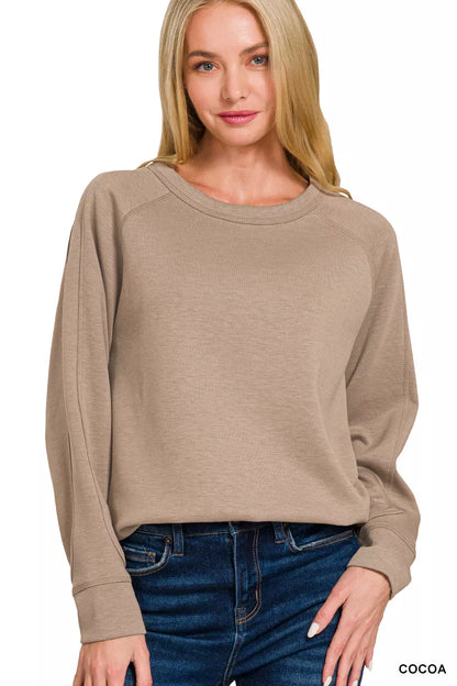 Scuba Round Neck Sweatshirt