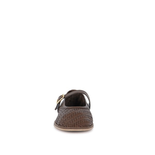 Nazuka Handcrafted Real Leather Ballerinas