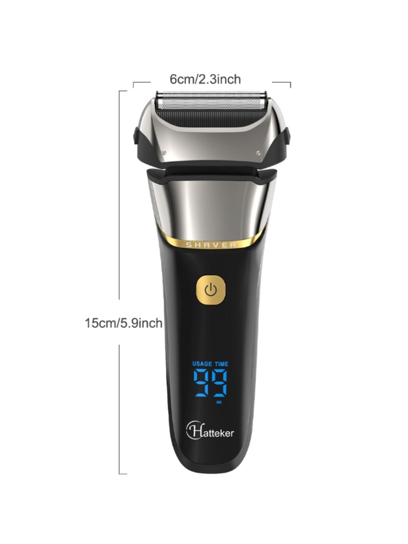 Electric Foil Shaver with LED Display - Loving It Shop
