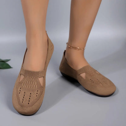 Cutout Mesh Slip Ons - Loving It Shop