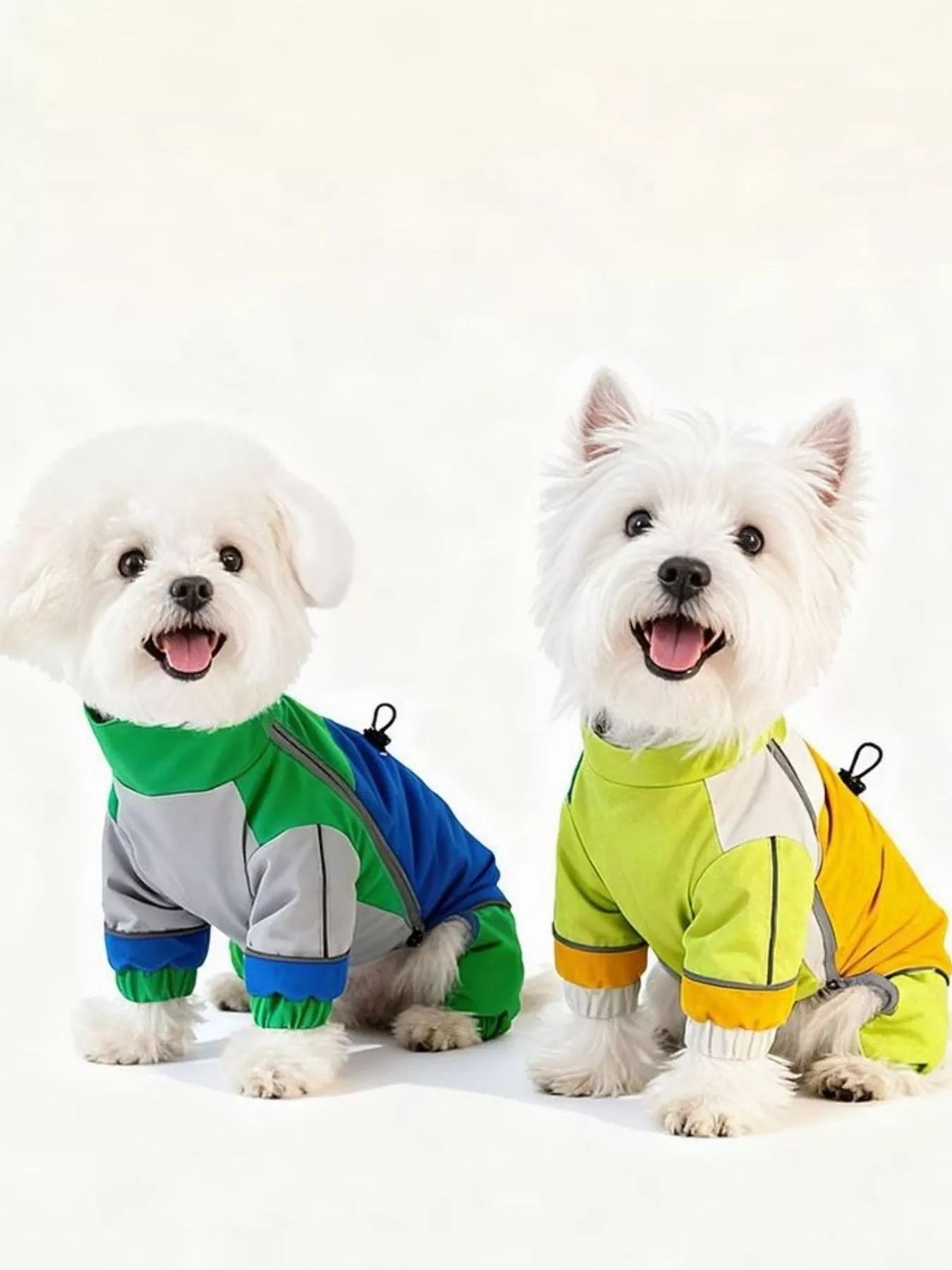 Color Block Warm Pet Jumpsuit - Loving It Shop