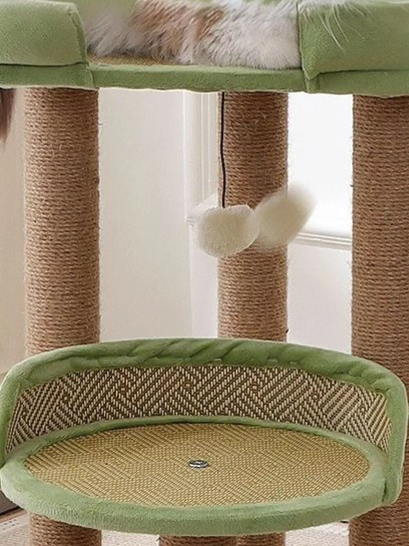 Plush Cat Tree Condo with Scratching Posts - Loving It Shop