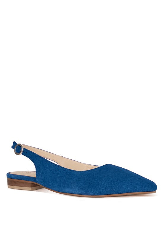 Hocane Genuine Soft Leather Slingback Sandals