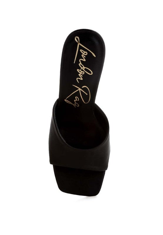 Shiloy Recycled Faux Leather Wedge Sandals