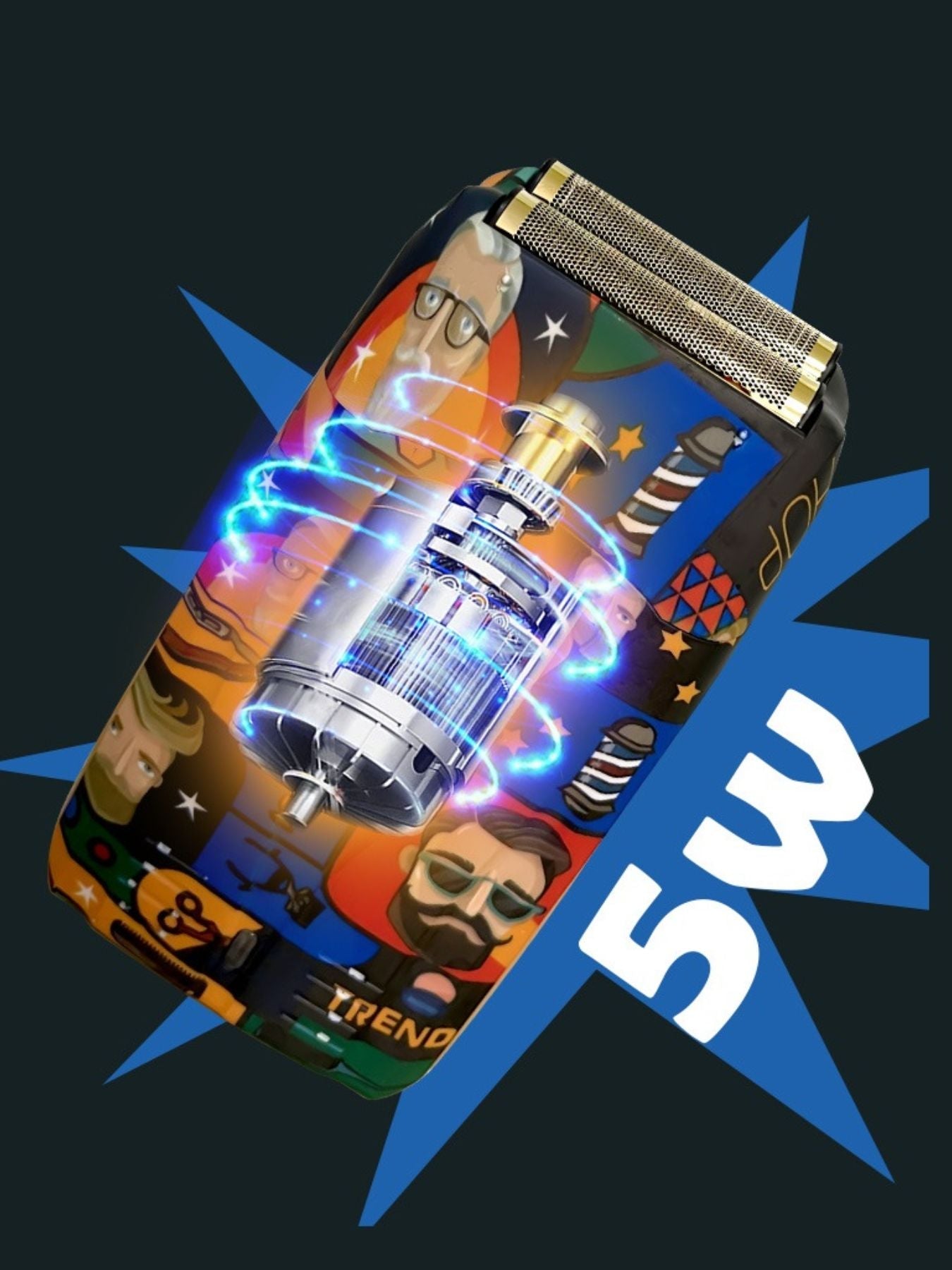 Barber - Themed Foil Shaver - Loving It Shop
