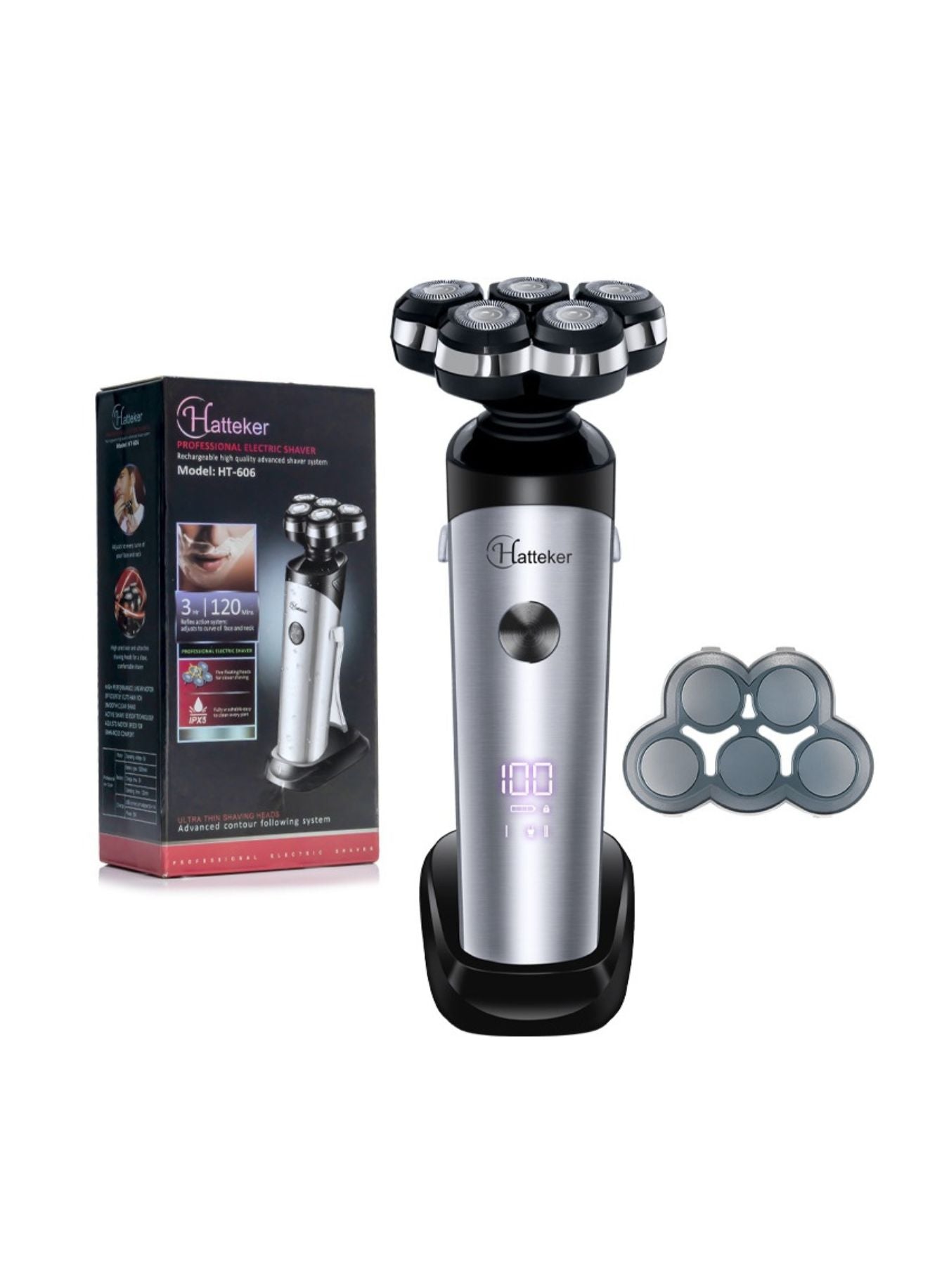5 - Head Rechargeable Electric Shaver - Loving It Shop