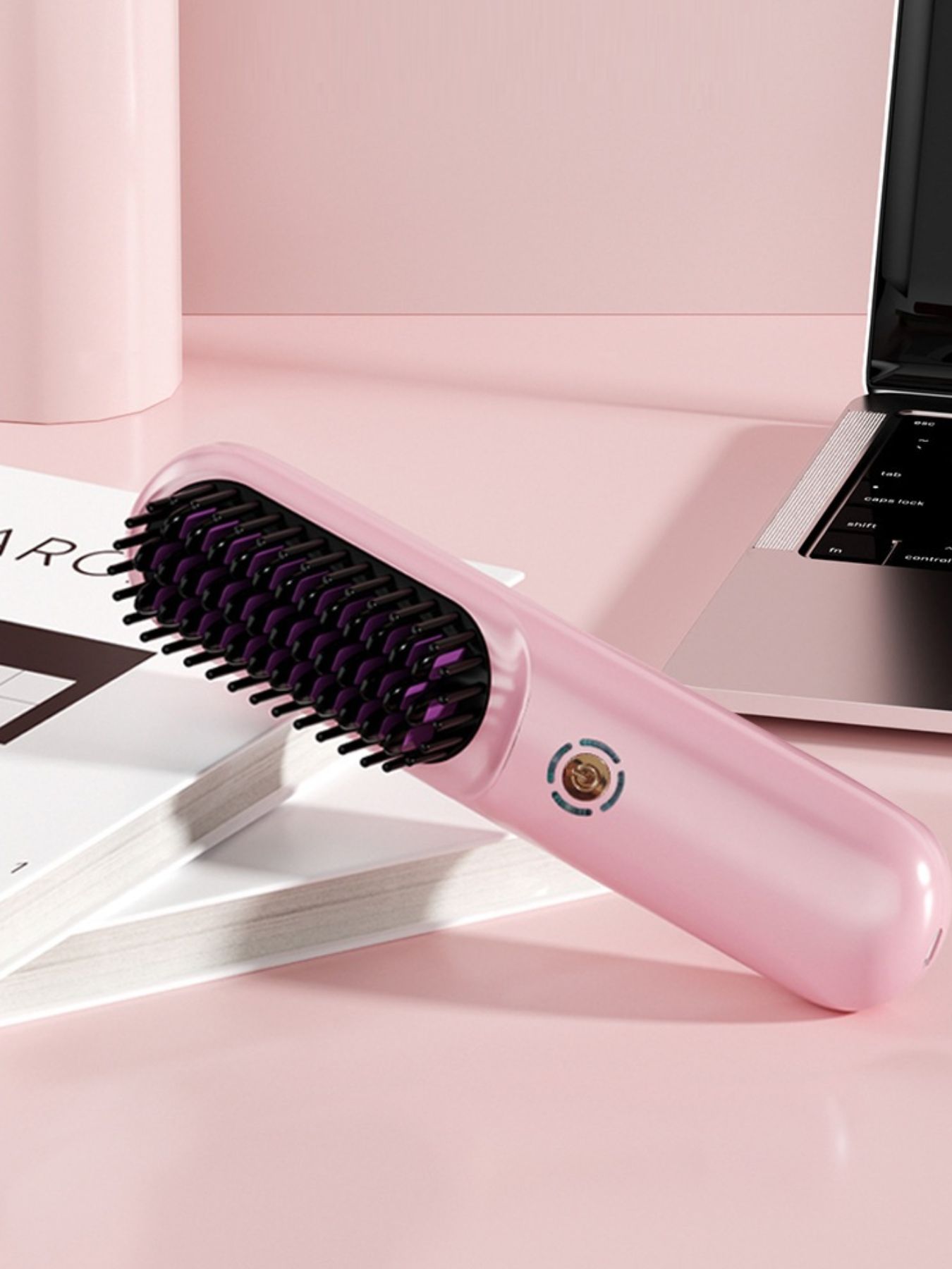 Portable Heated Hair Straightening Comb - Loving It Shop