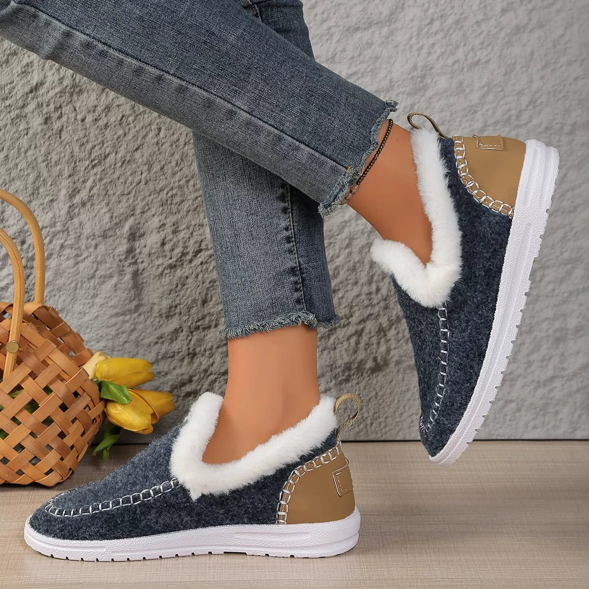 Plush - Lined Slip - Ons - Loving It Shop