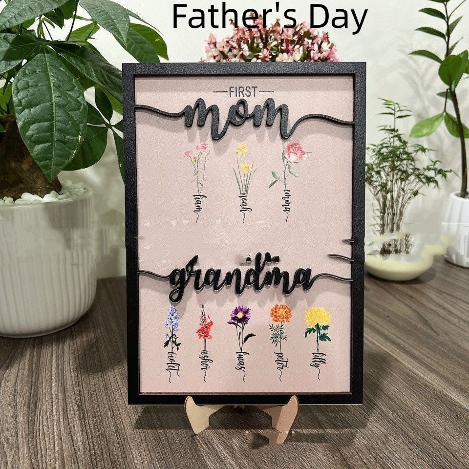 Photo Frame Gift Decoration Mother&