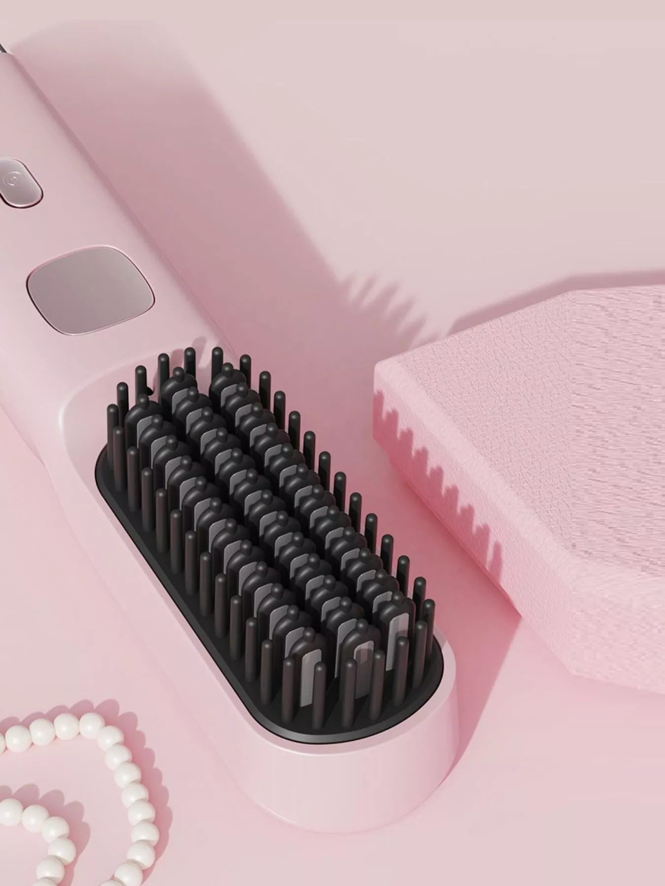 Portable Heated Hair Straightening Comb - Loving It Shop