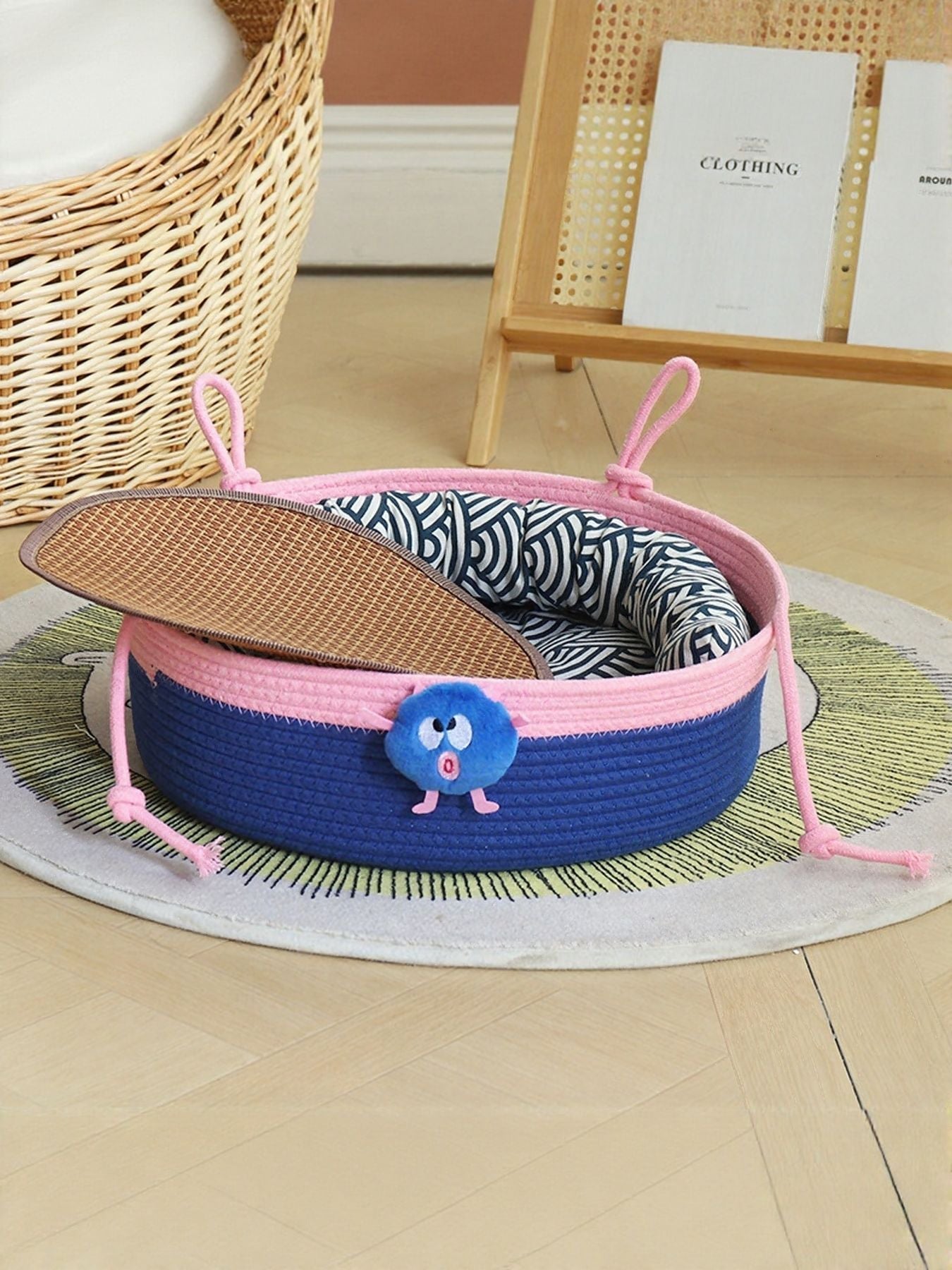 Two - Tone Woven Pet Nest - Loving It Shop