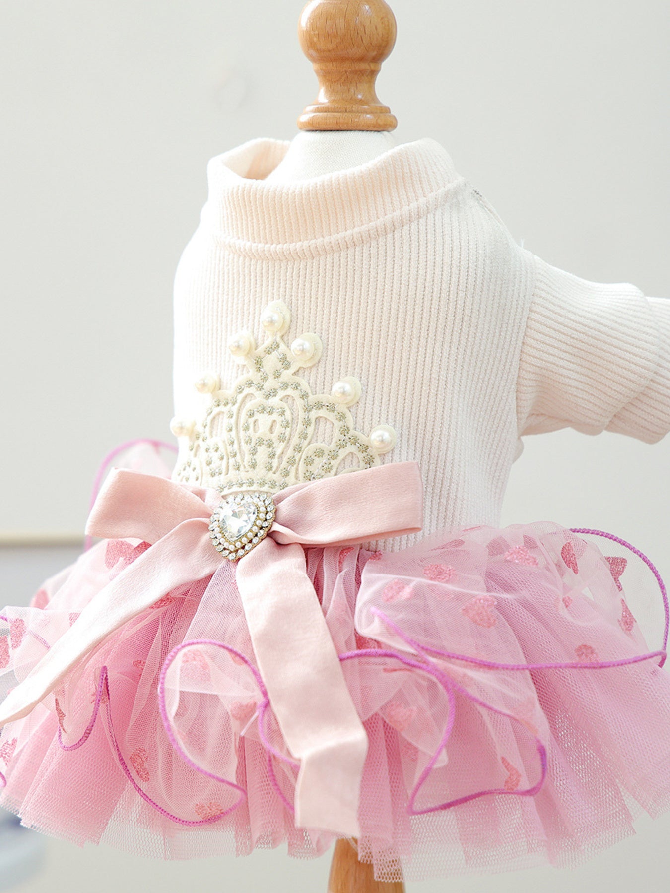 Pearl - Embellished Pet Dress - Loving It Shop