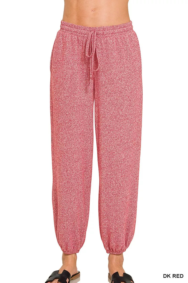 Soft Melange Hacci Jogger