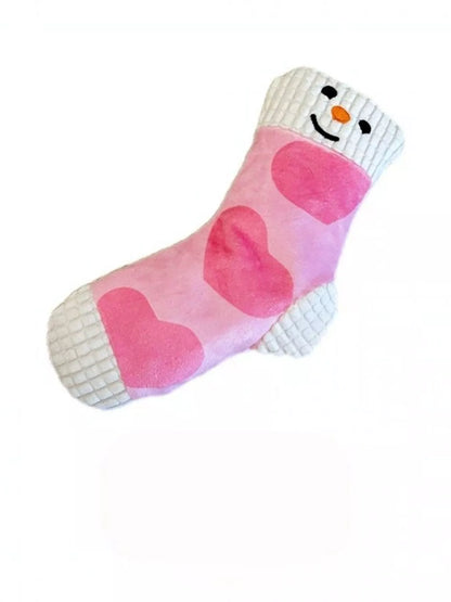 Cartoon Socks Pet Plush Toys - Loving It Shop