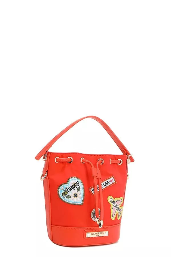 Color Patch Bucket Bag