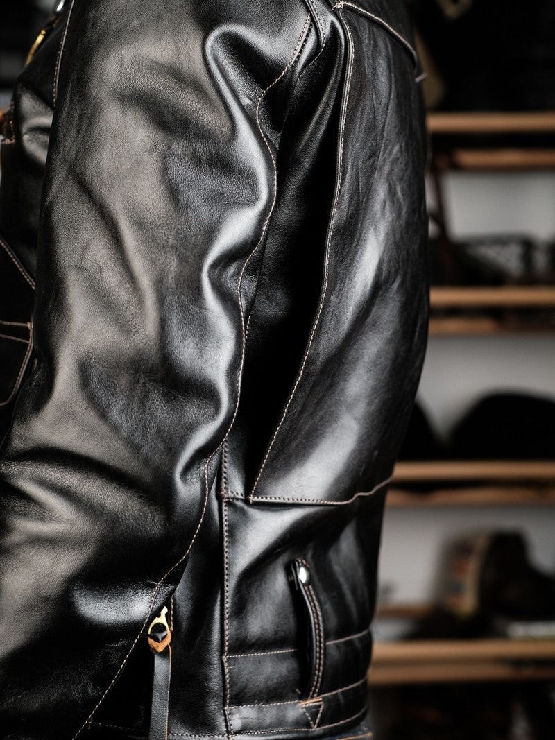 Detachable Fur Collar And Belt Fully Equipped Men&