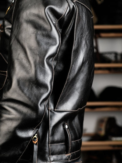 Detachable Fur Collar And Belt Fully Equipped Men&