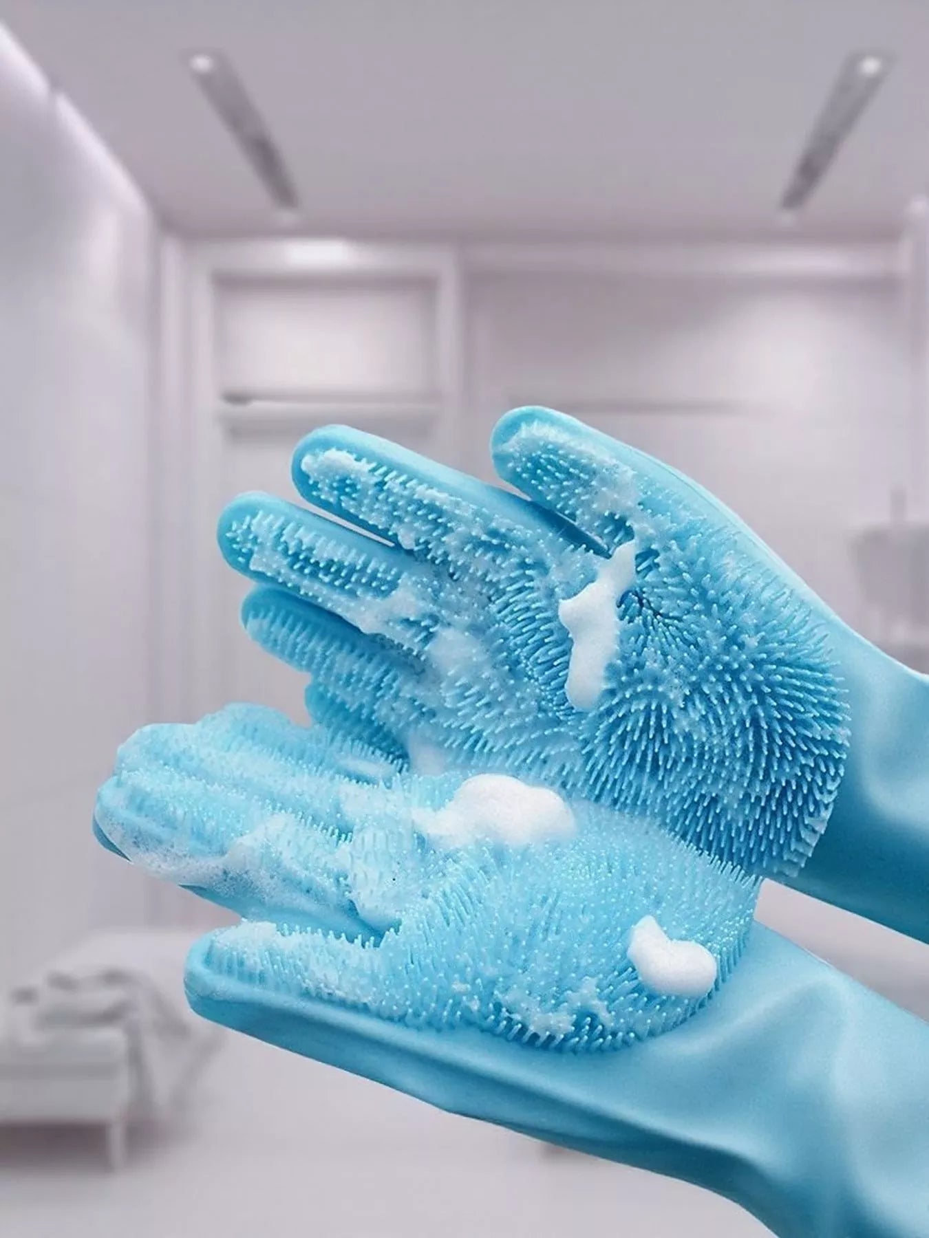 Touch Pet Shower & Grooming Gloves - Loving It Shop