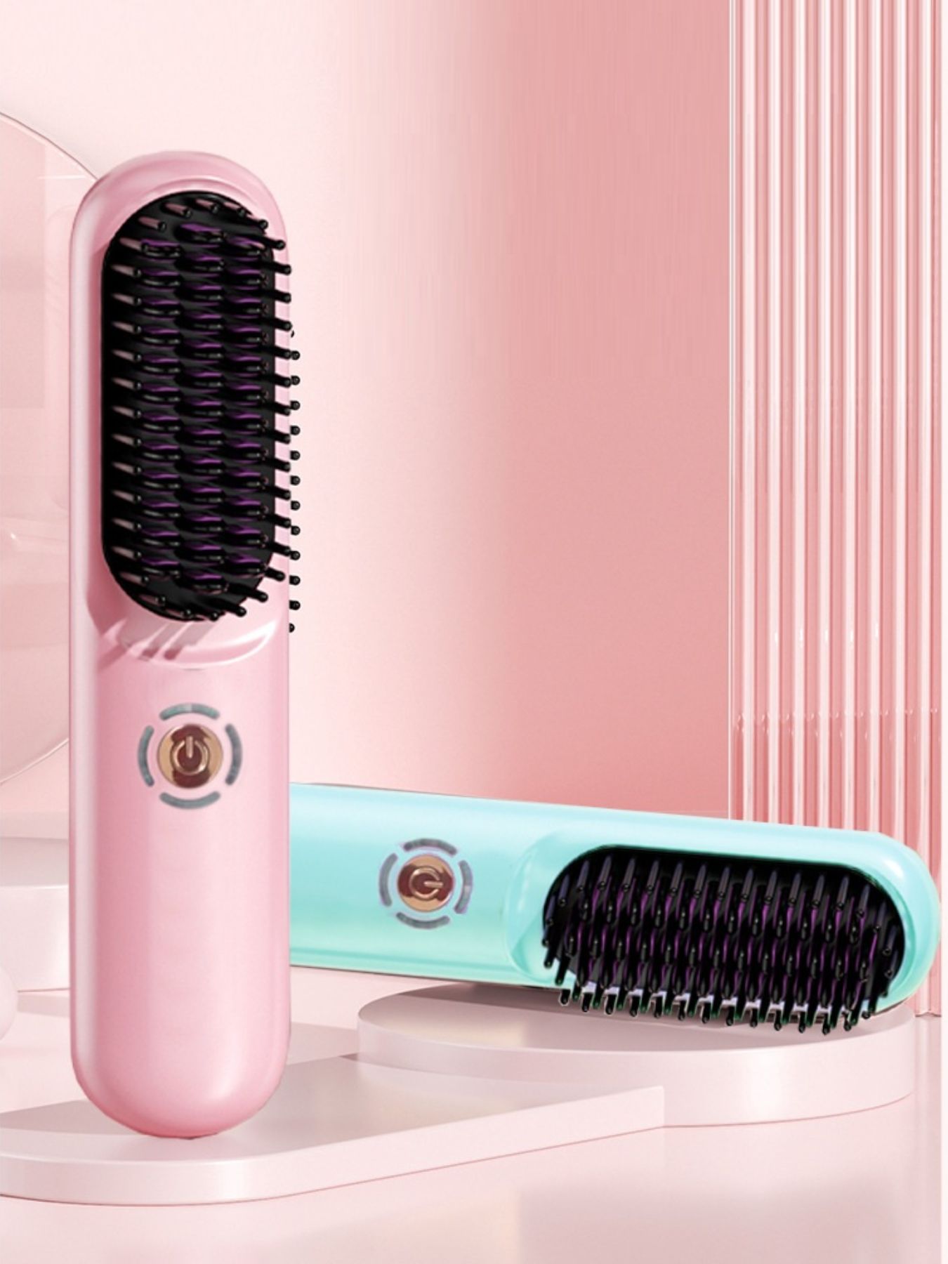 Portable Heated Hair Straightening Comb - Loving It Shop