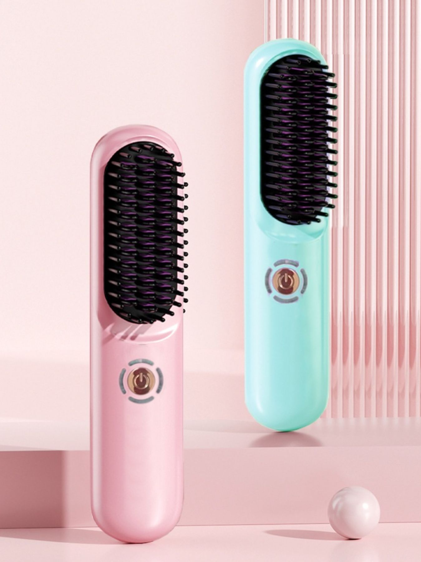 Portable Heated Hair Straightening Comb - Loving It Shop