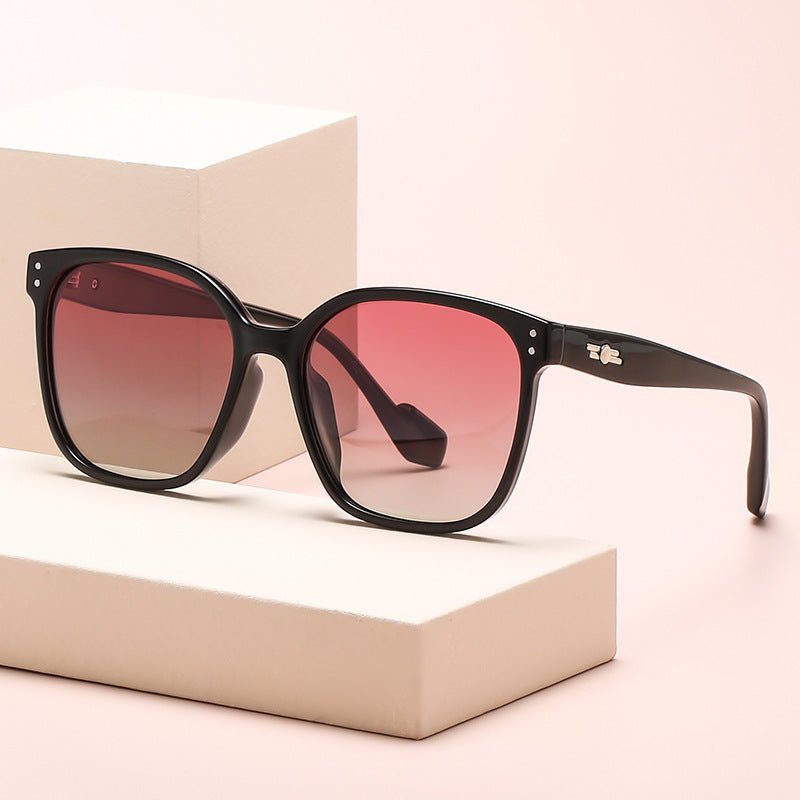 Oversized Gradient Lens Sunglasses - Loving It Shop