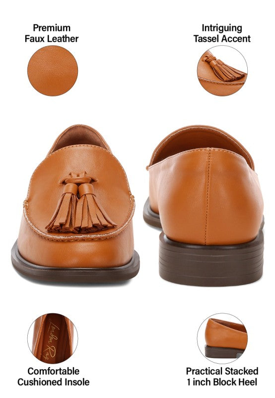 Atilia Tassel Detail Loafers