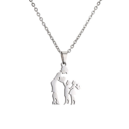 DIY Mother-Daughter Pendant Necklace for Mother&