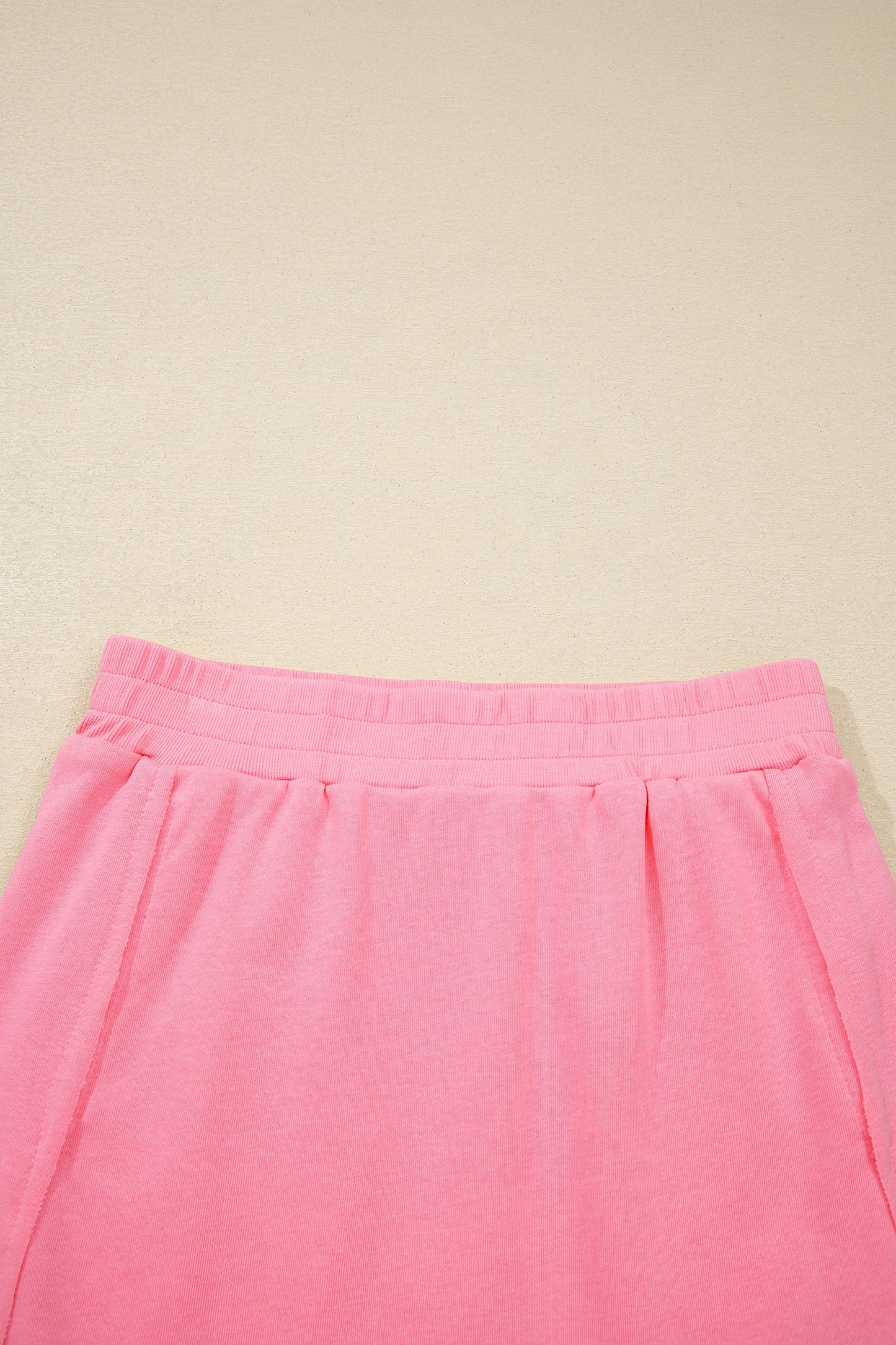 Sachet Pink Slim Tank Top Elastic Waist Mini Skort 2pcs Outfit