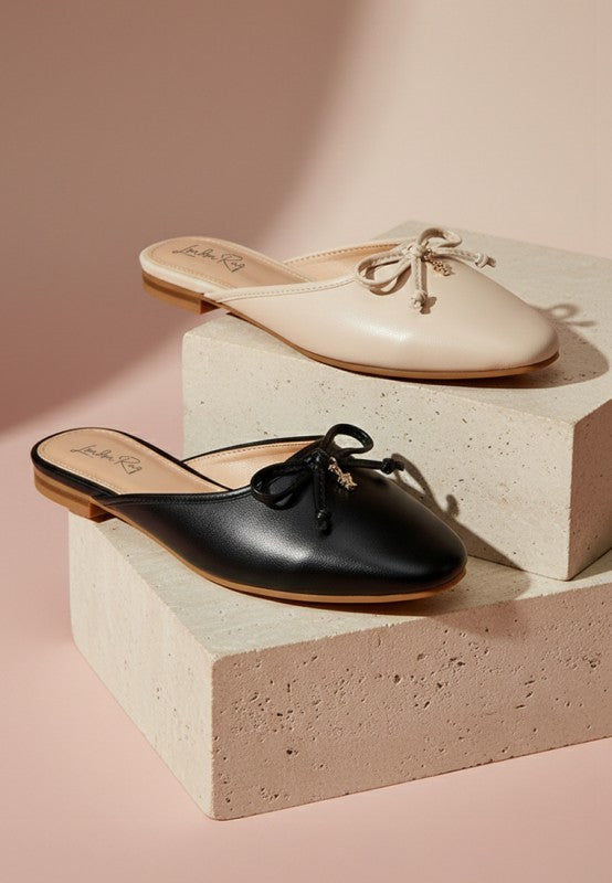 Eras Bow Slip-On Flat Mules