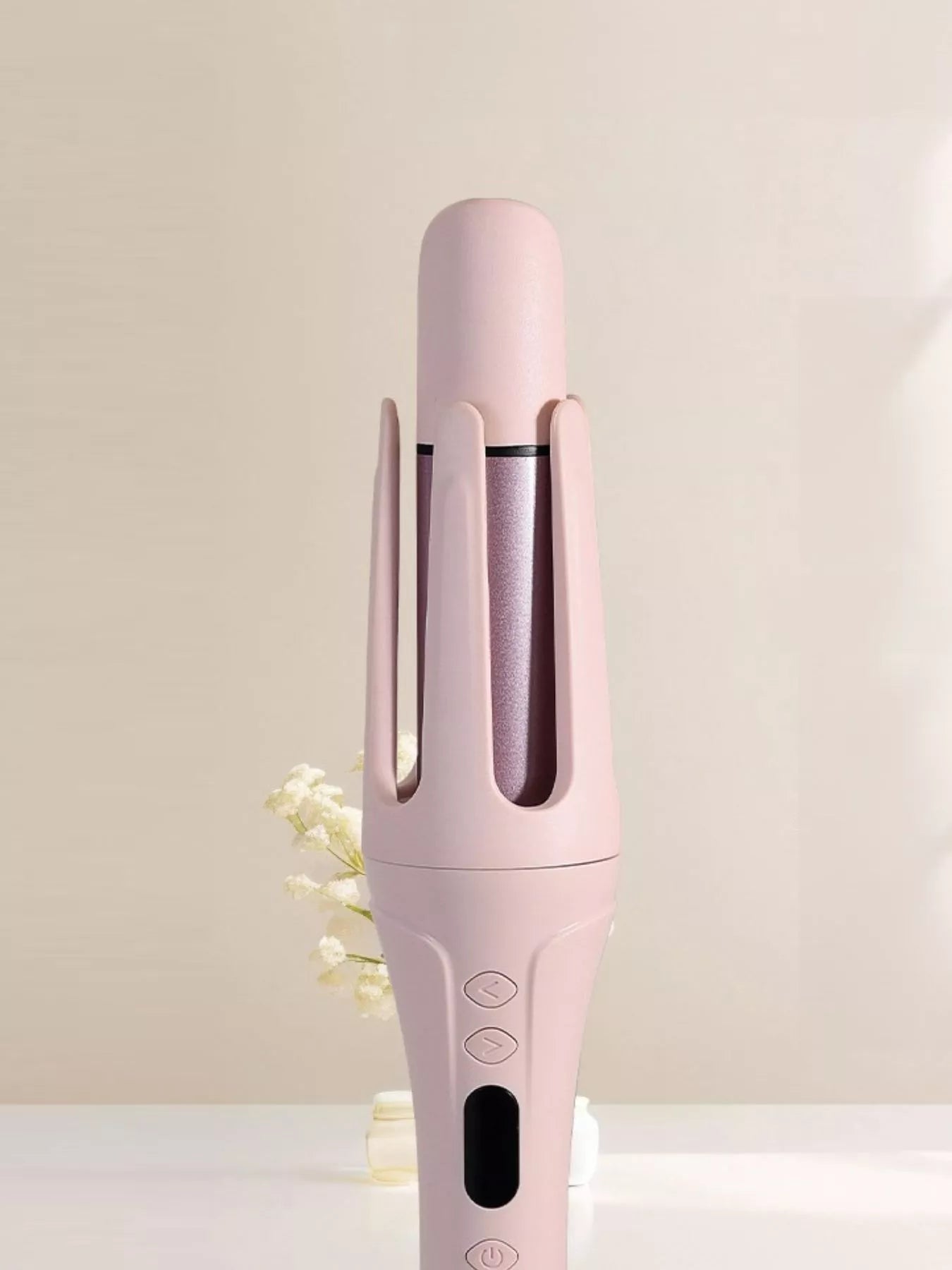 Large Wave Automatic Rotating Curling Iron with 4 - Level Temperature Control - Loving It Shop