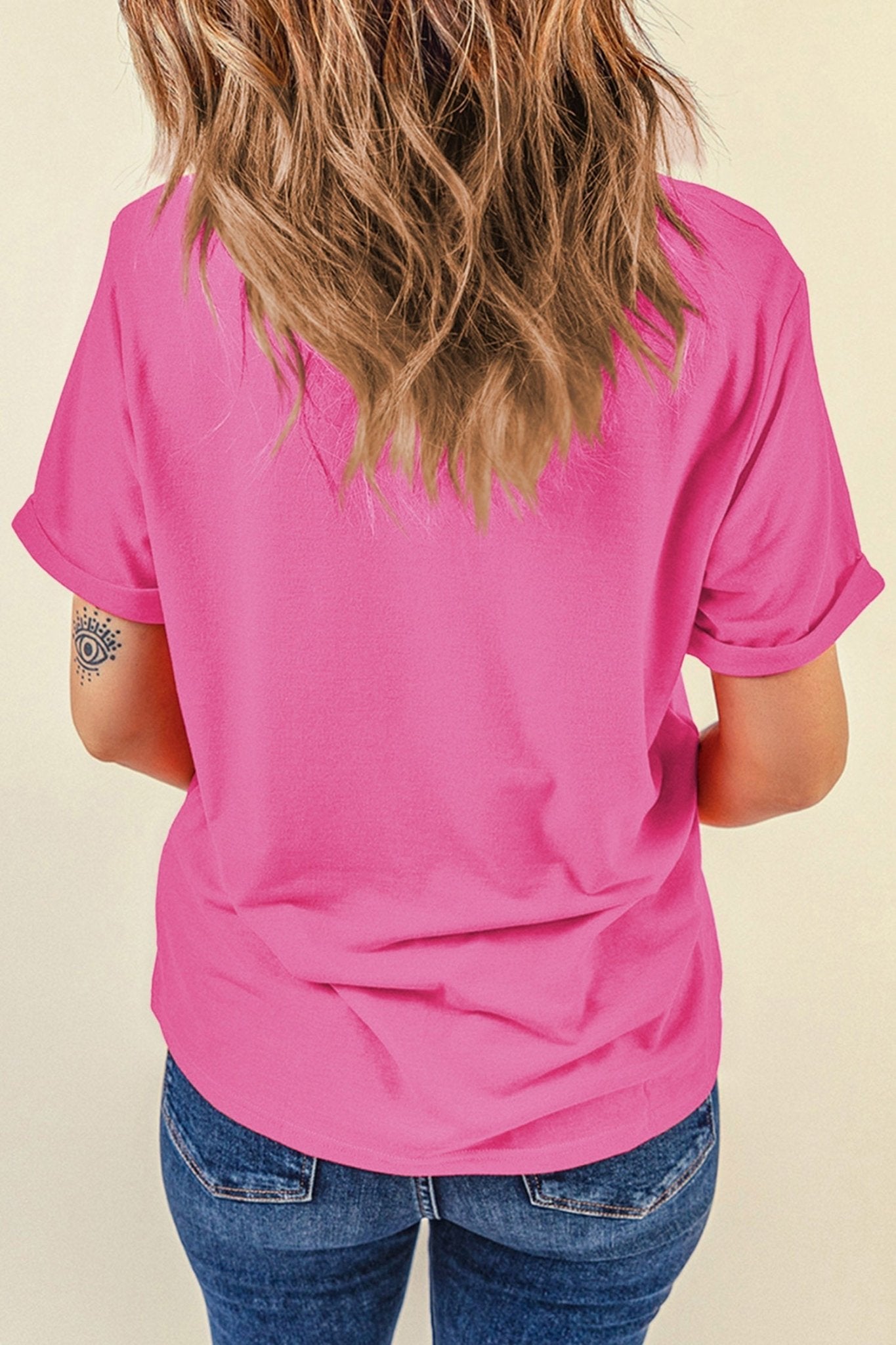 Sachet Pink SUNSHINE AND COFFEE Summer Beachwear Graphic Tee - Loving It Shop