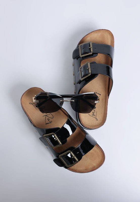 Merton Studded Flatform Slip Ons - Loving It Shop