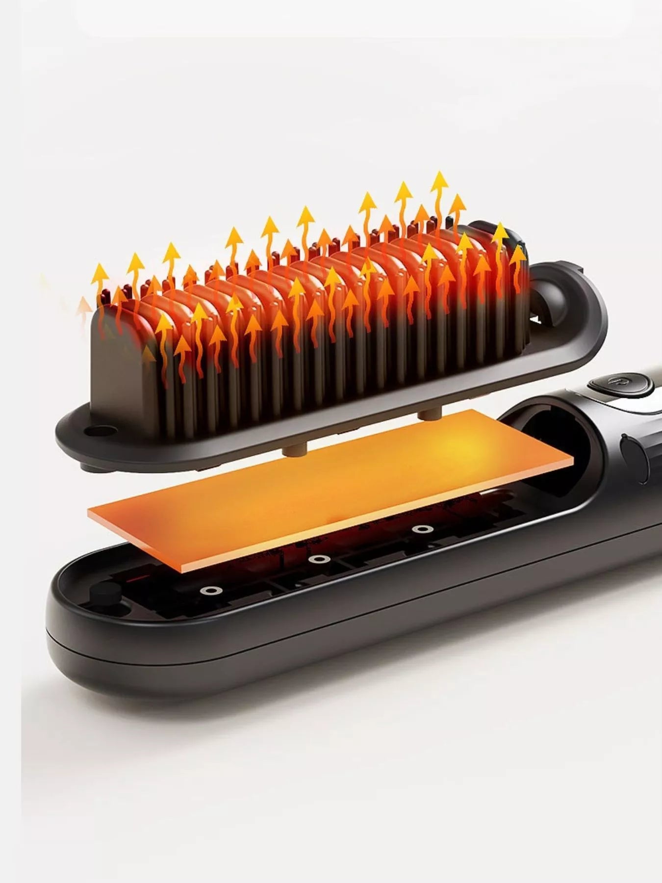 Heated Hair Straightening Comb - Loving It Shop