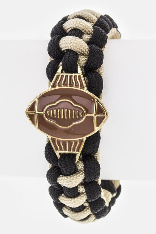 Football Team Color Paracord Bracelet - Loving It Shop