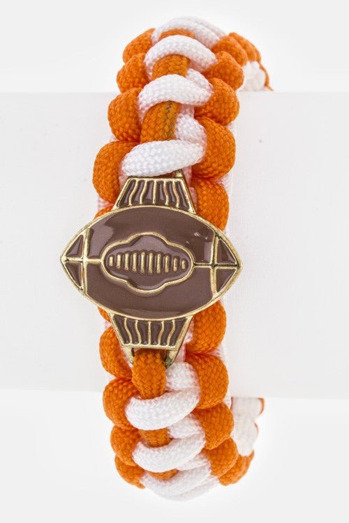 Football Team Color Paracord Bracelet - Loving It Shop