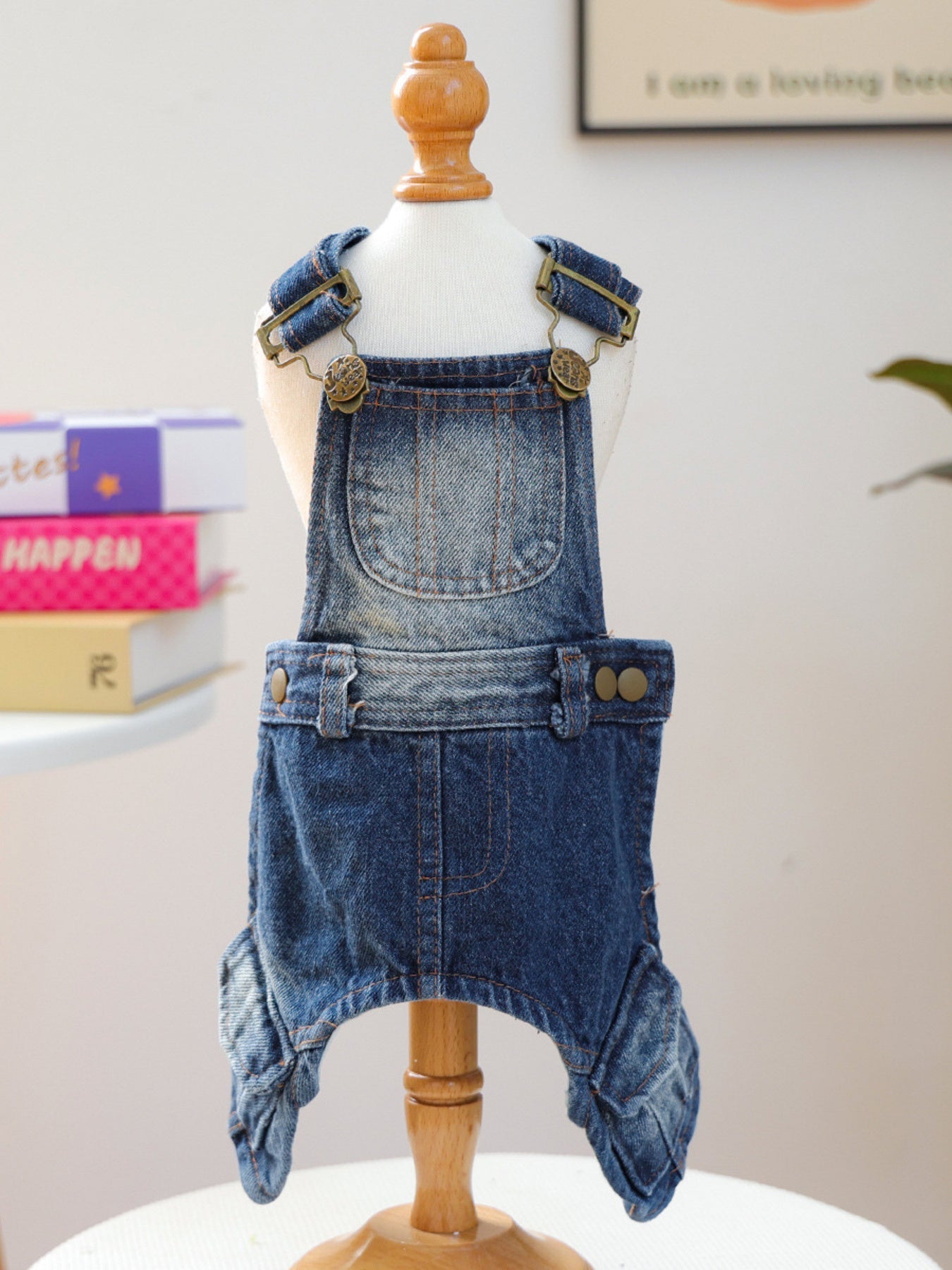 Denim Pet Overalls - Loving It Shop