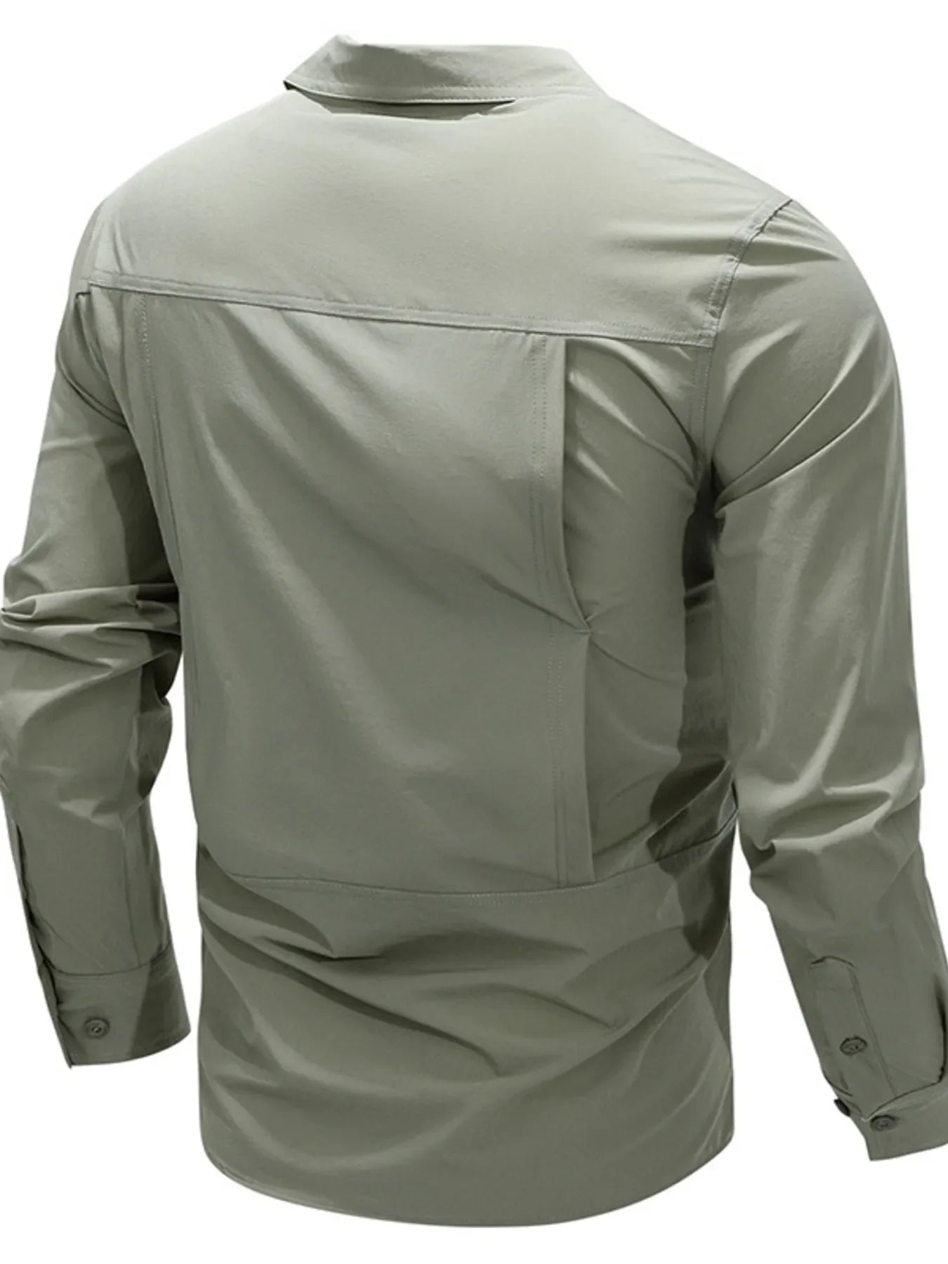 Men's Plus Size Lightweight Button Up Shirt - Loving It Shop