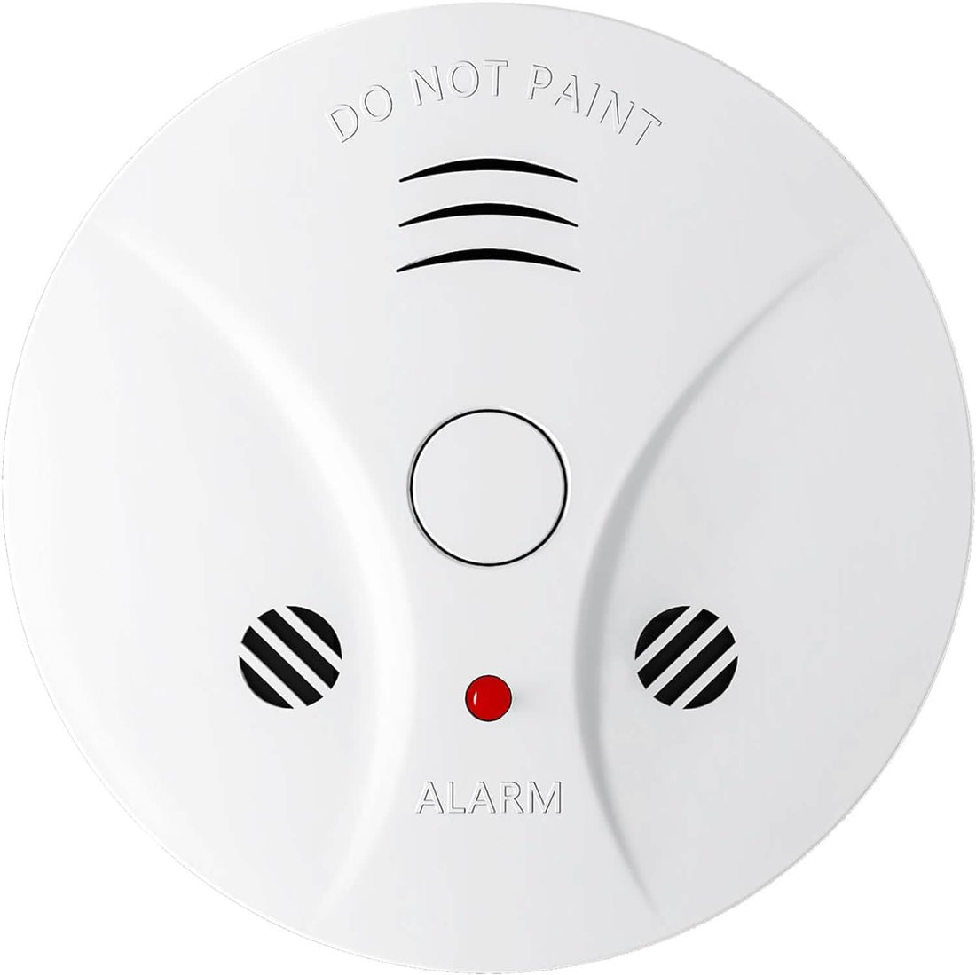Smoke and Fire Detector Alarm – Portable Photoelectric Fire Alarm with Silence Button